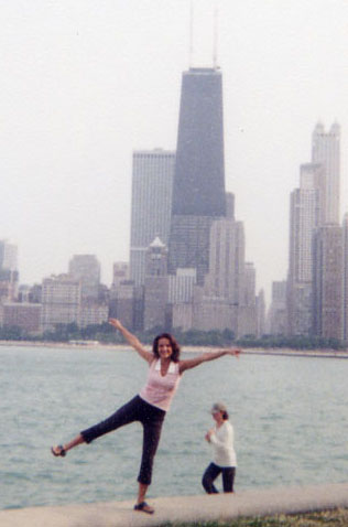 Alina in Chicago, July 2003
