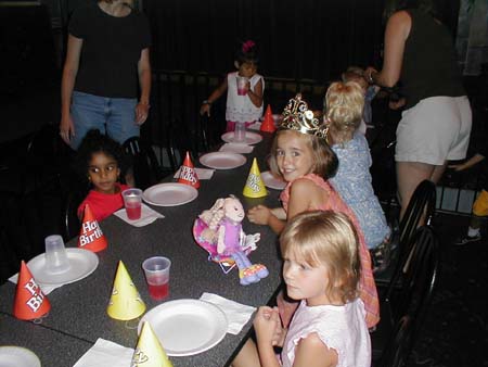 SydneyWithTiaraAt5thBirthday