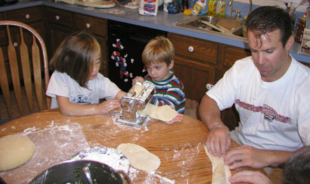 PastaDay2003WithBretCaruso_IntensePastaMaking